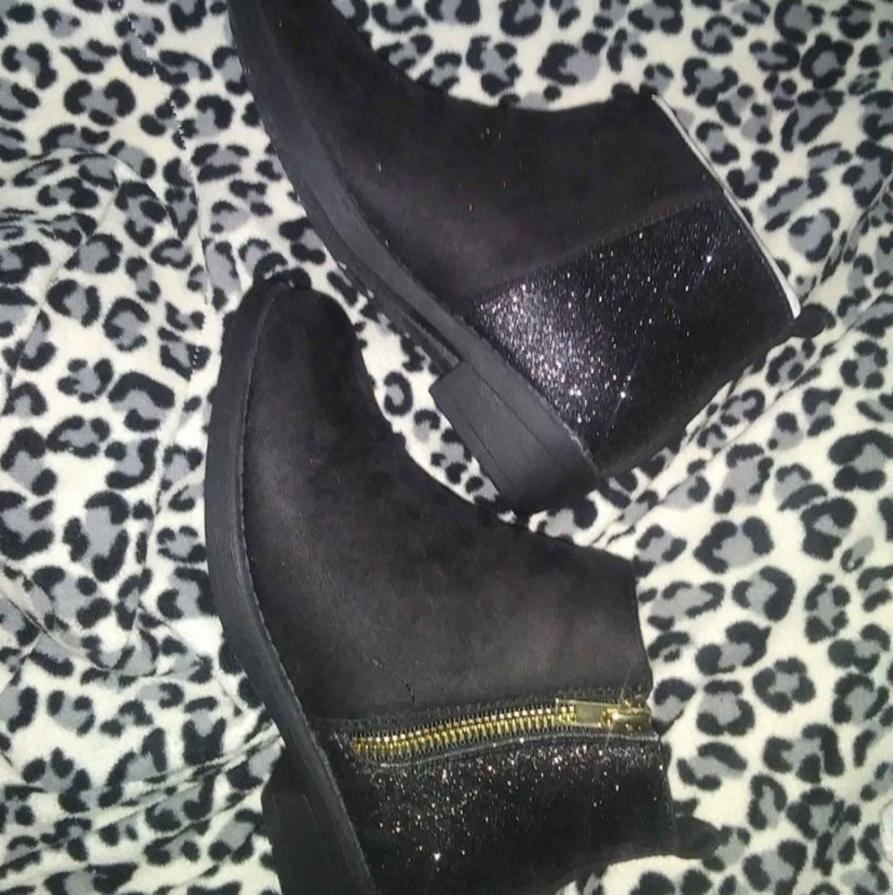 Girls Glitter Boots 13 - Picture 1 of 1